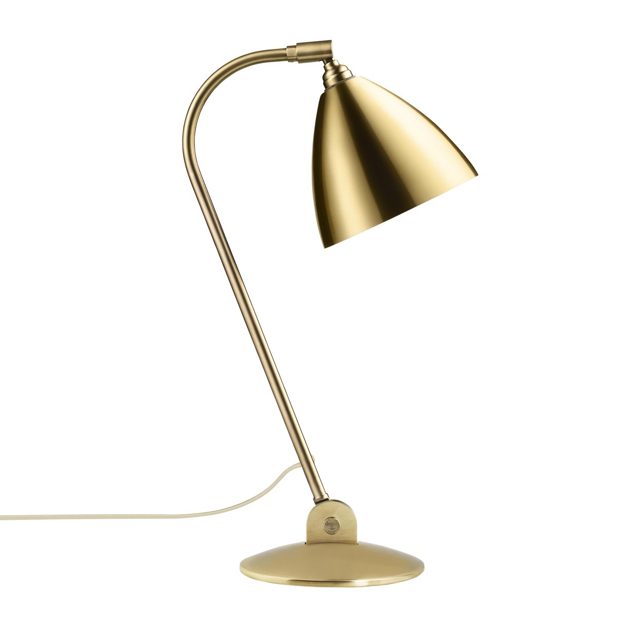 GUBI Bestlite BL2 table lamp brass