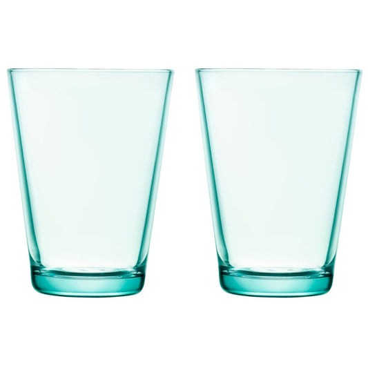 Iittala Kartio dricksglas 40 cl 2-pack vattengrön