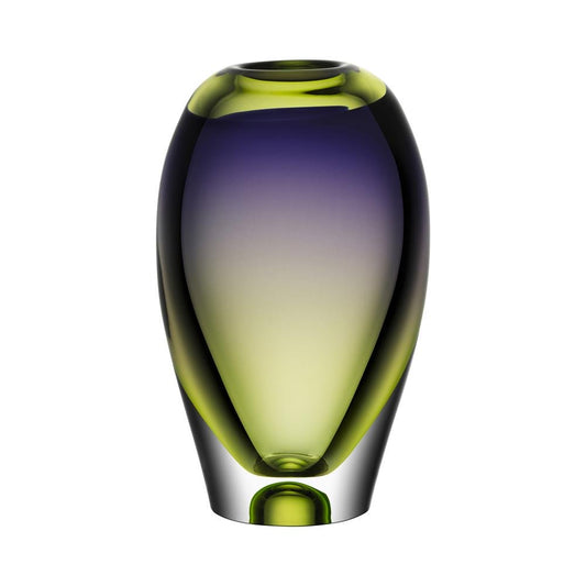 Kosta Boda Vision Vase 255mm Lila-grün