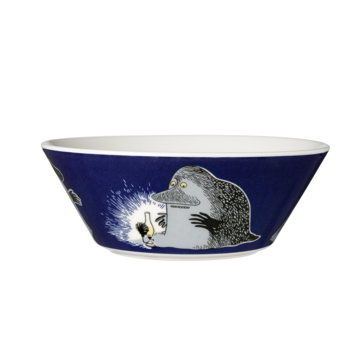 Arabia Groke moomin bowl blue