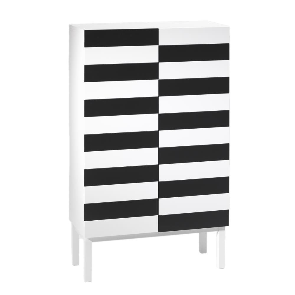 A2 No 24 cabinet Black and white