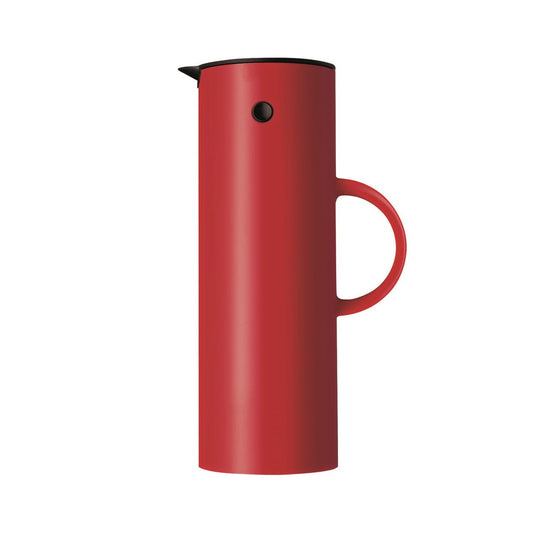 Stelton EM77 Stelton Isolierkanne 1 l Rot hochglanz