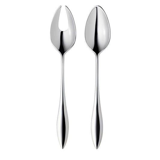 Gense Indra salad and serving cutlery set with fork and spoon