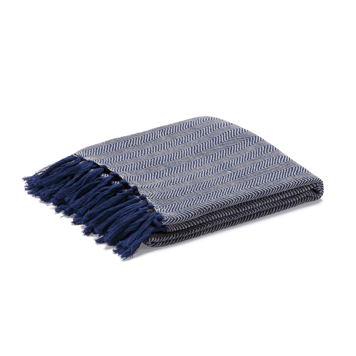 Etol Design Fishbone throw blue