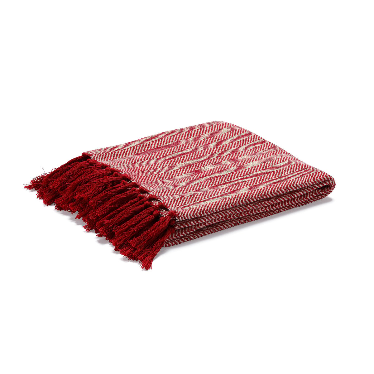 Etol Design Fishbone throw red