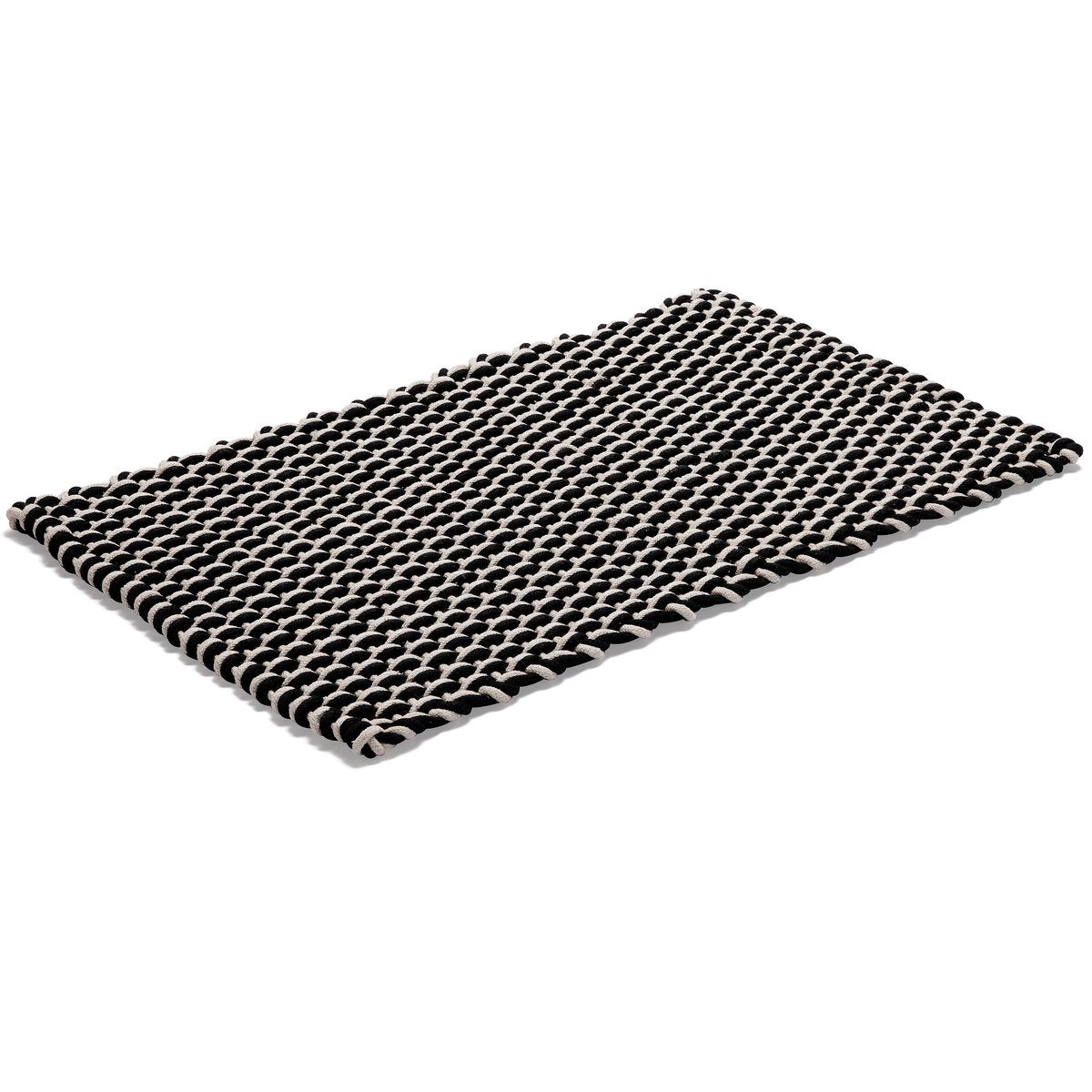 Etol Design Rope rug black 50x80 cm