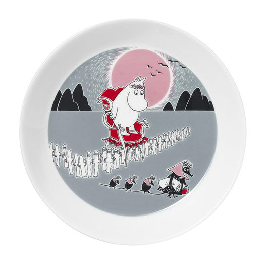 Arabia Moomin Adventure The Move plate grey