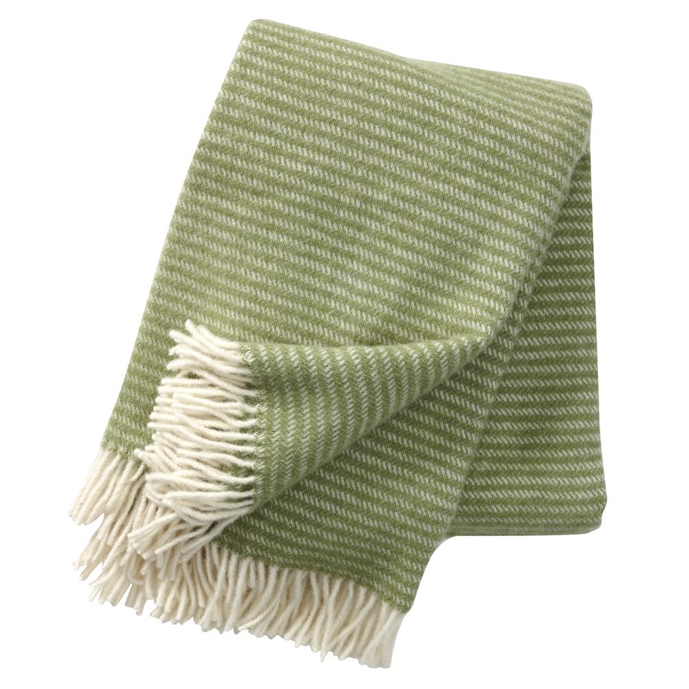 Klippan Yllefabrik Ralph wool throw linolium