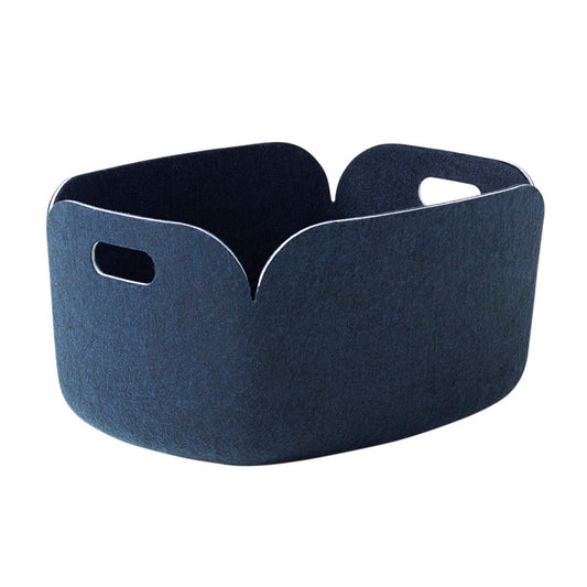 Muuto Restore förvaringskorg midnight blue (blå)