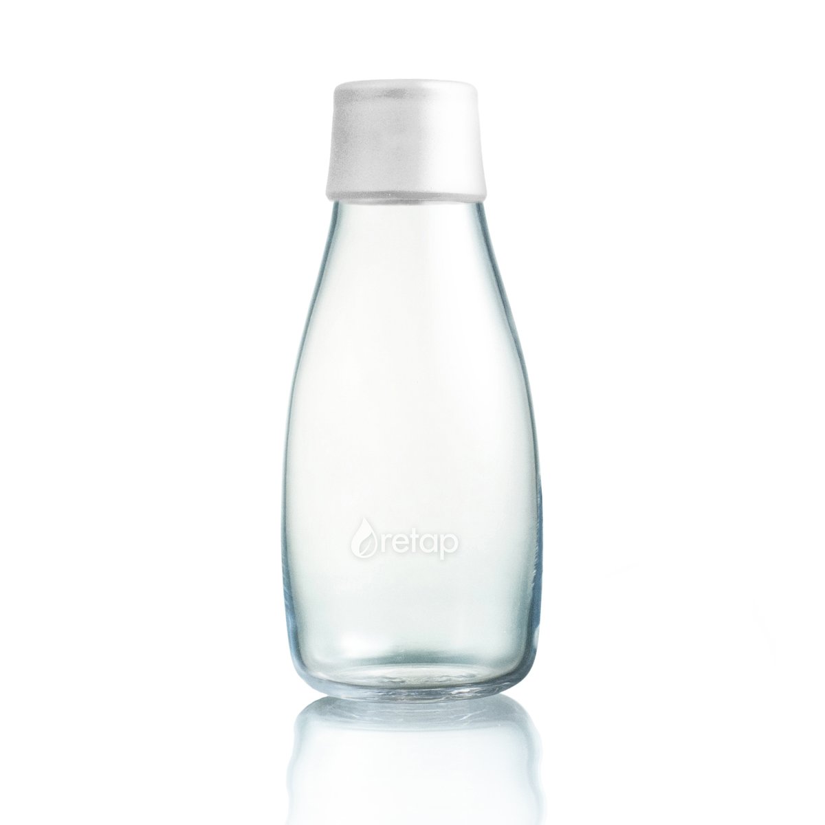 Retap Retap glass bottle 0.3 l frosted