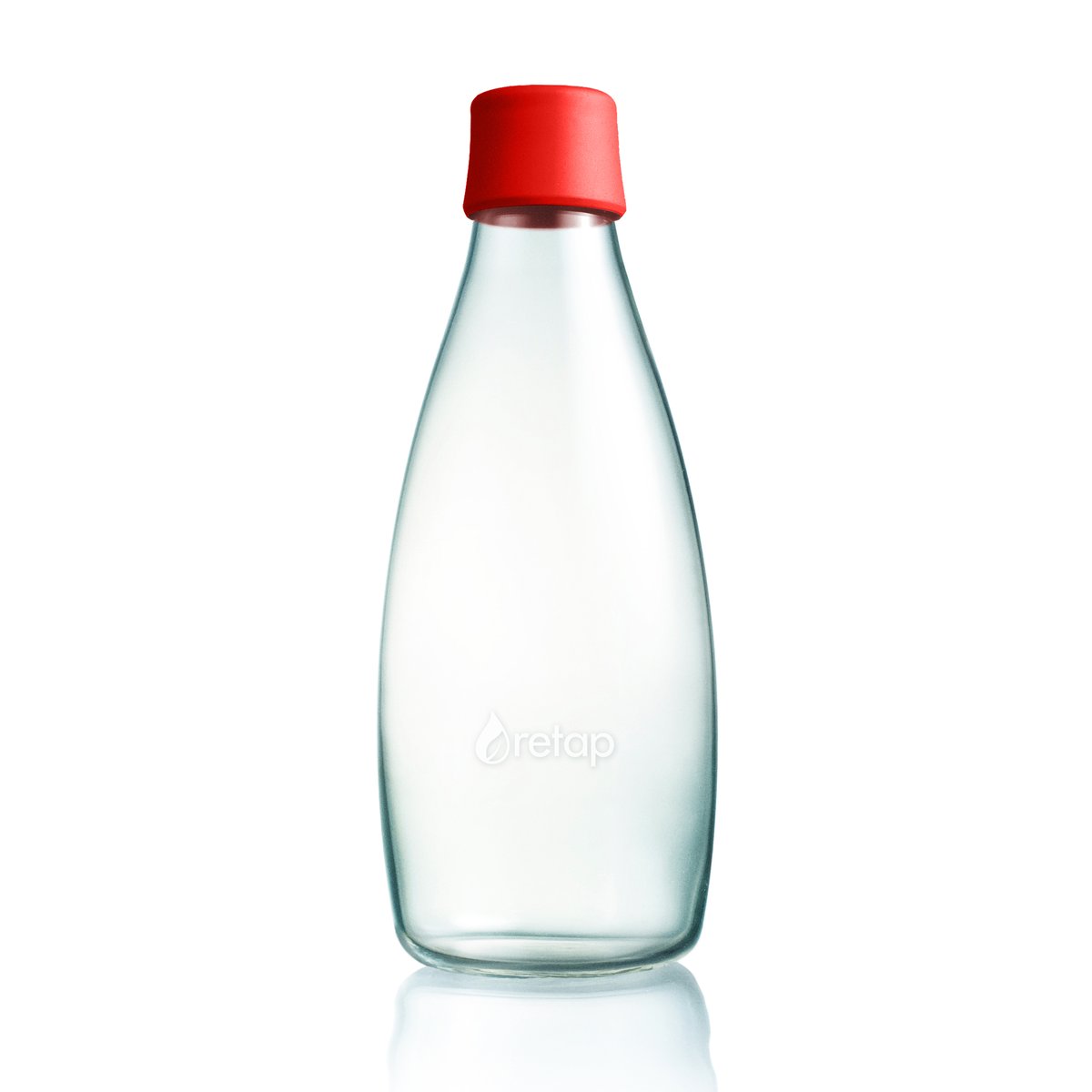 Retap Retap Trinkflasche 0,8 Liter Rot