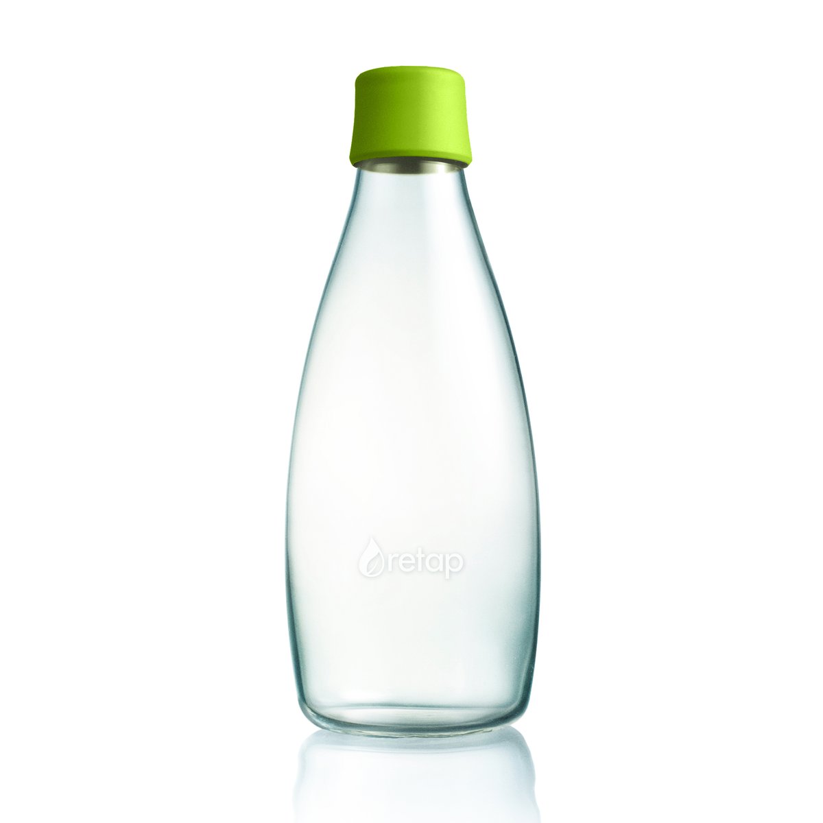 Retap Retap glass bottle 0.8 l forest green