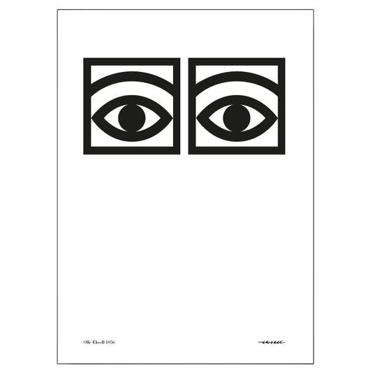 Olle Eksell Ögon one-eye poster 70x100 cm