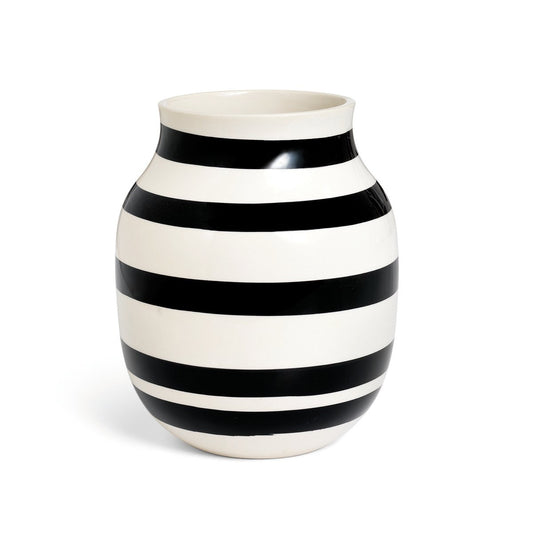 Kähler Omaggio vase medium black