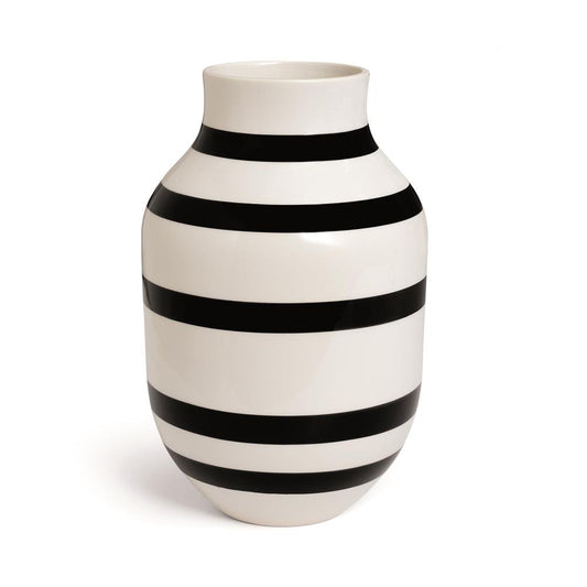 Kähler Omaggio vase large black