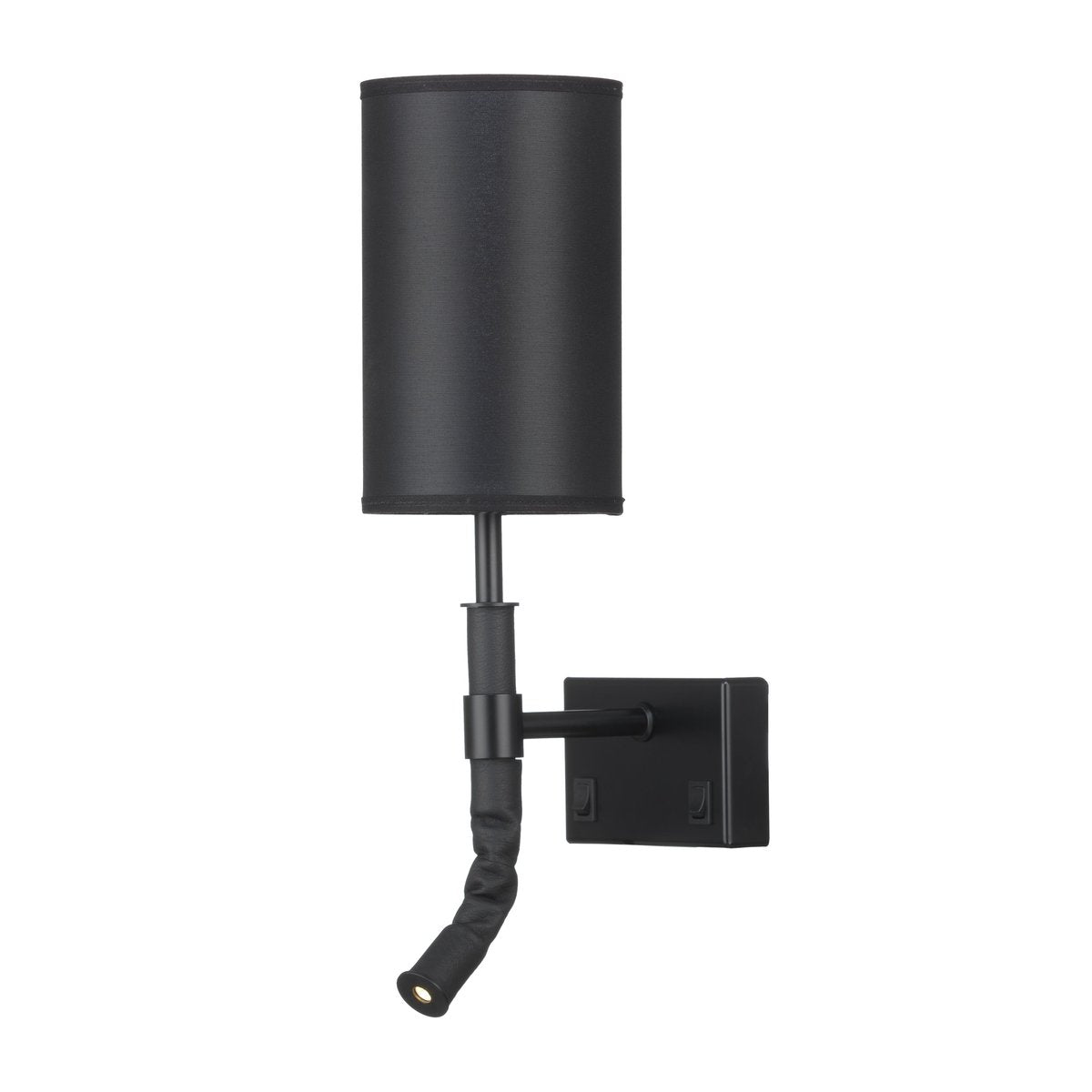 Örsjö Belysning Butler wall lamp black