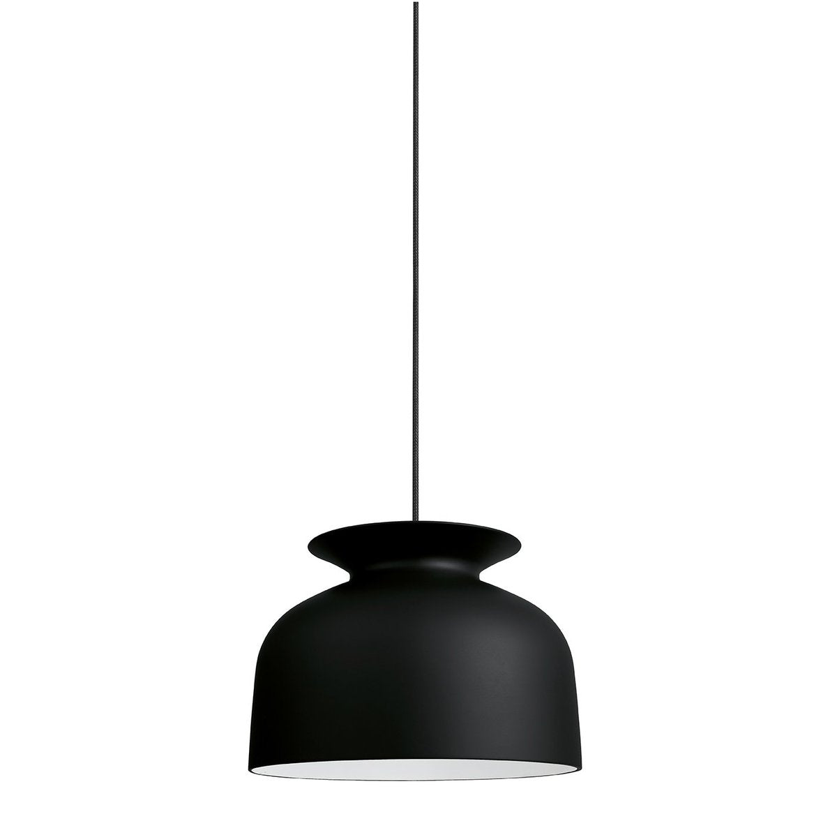 GUBI Ronde taklampa stor charcoal black (svart)