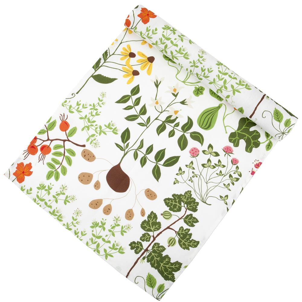 Klippan Yllefabrik Leksand table runner white