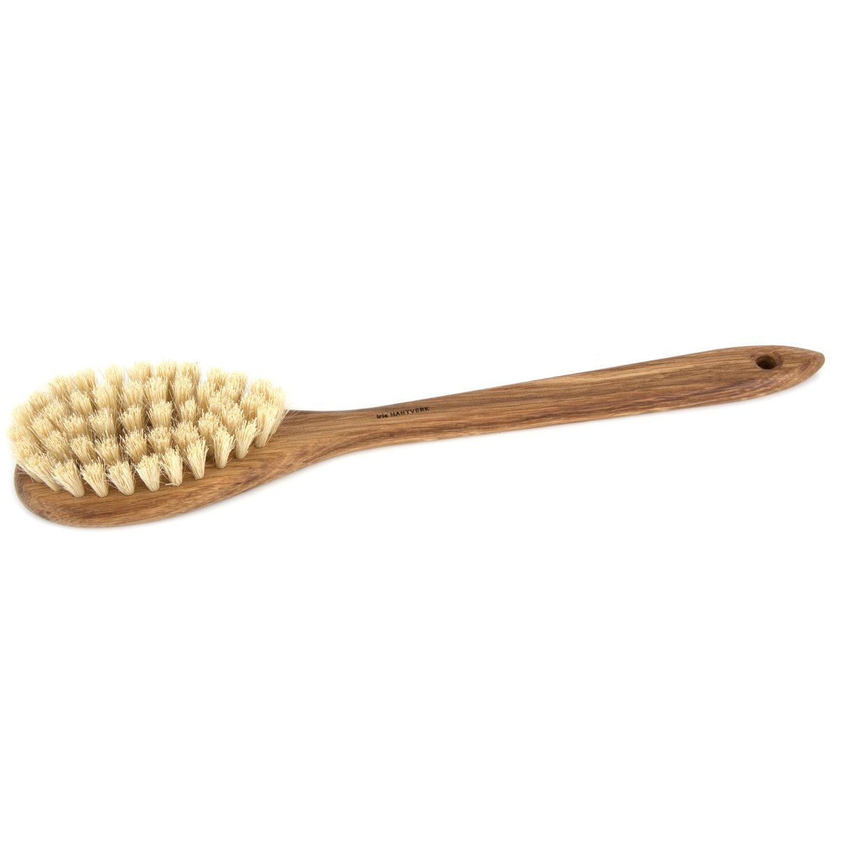 Iris Hantverk Iris Hantverk Bath brush with handle oiled oak