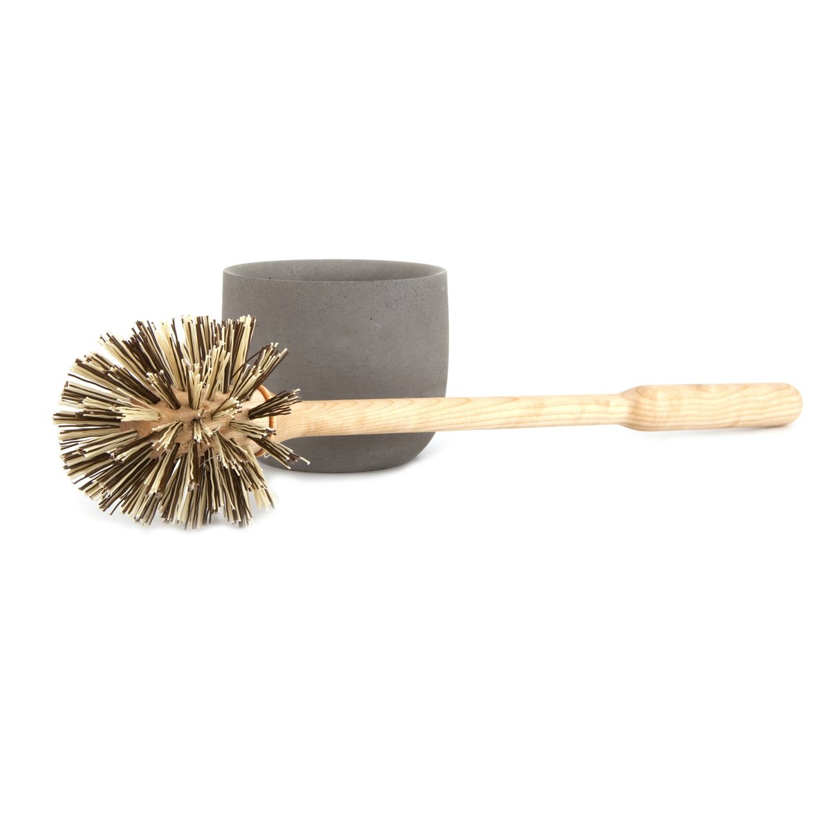 Iris Hantverk Iris Hantverk Iris toilet brush birch-grey cup