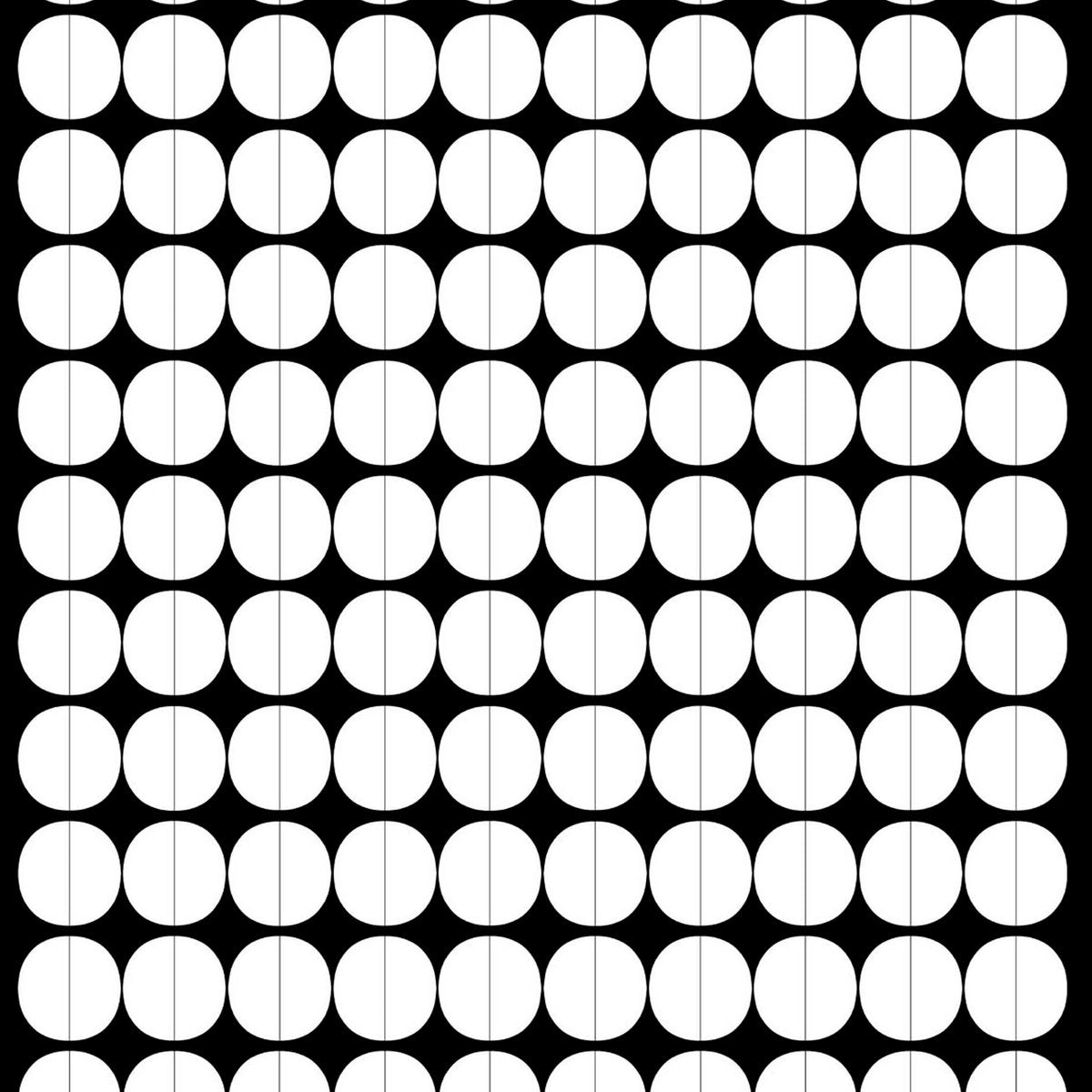 Arvidssons Textil Lane fabric white circles