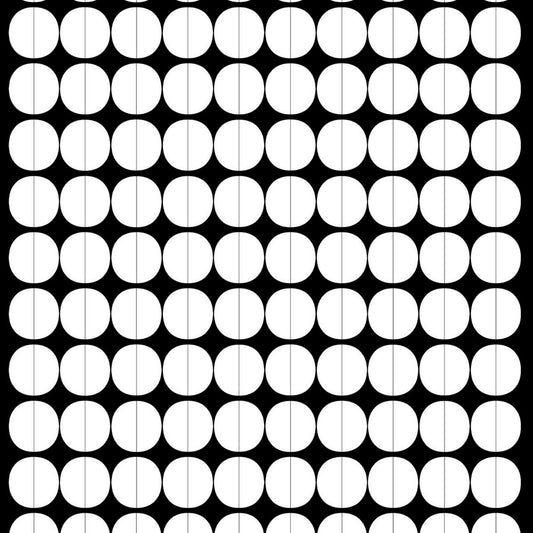 Arvidssons Textil Lane fabric white circles