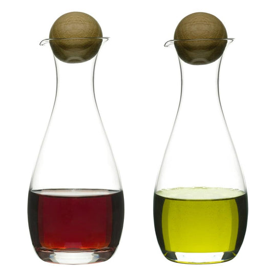 Sagaform Nature oil & vinegar bottles 2-pack 2-pack