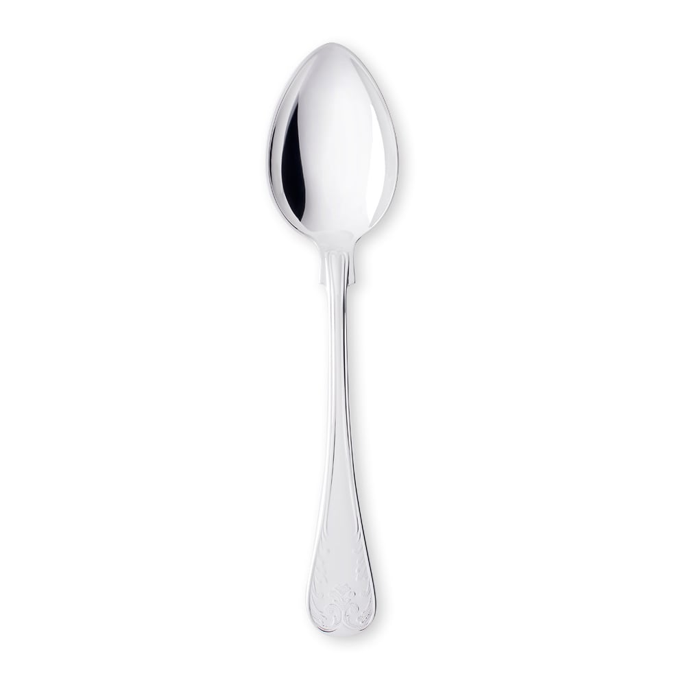 Gense Gammal Fransk dessert spoon silver nickle 16.2 cm