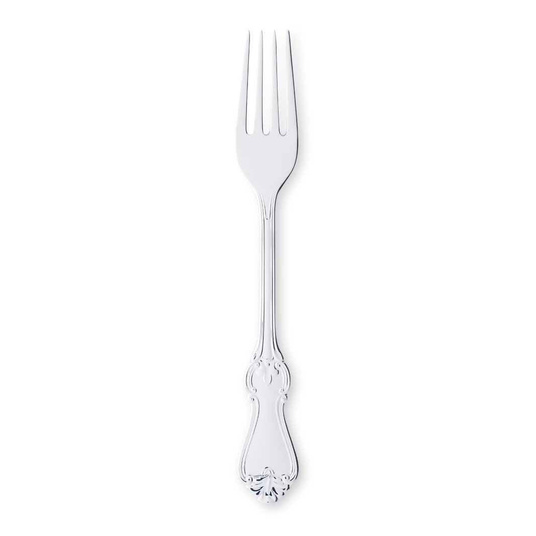 Gense Olga table fork silver nickle 17.8 cm