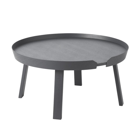 Muuto Around table large anthracite (grey)