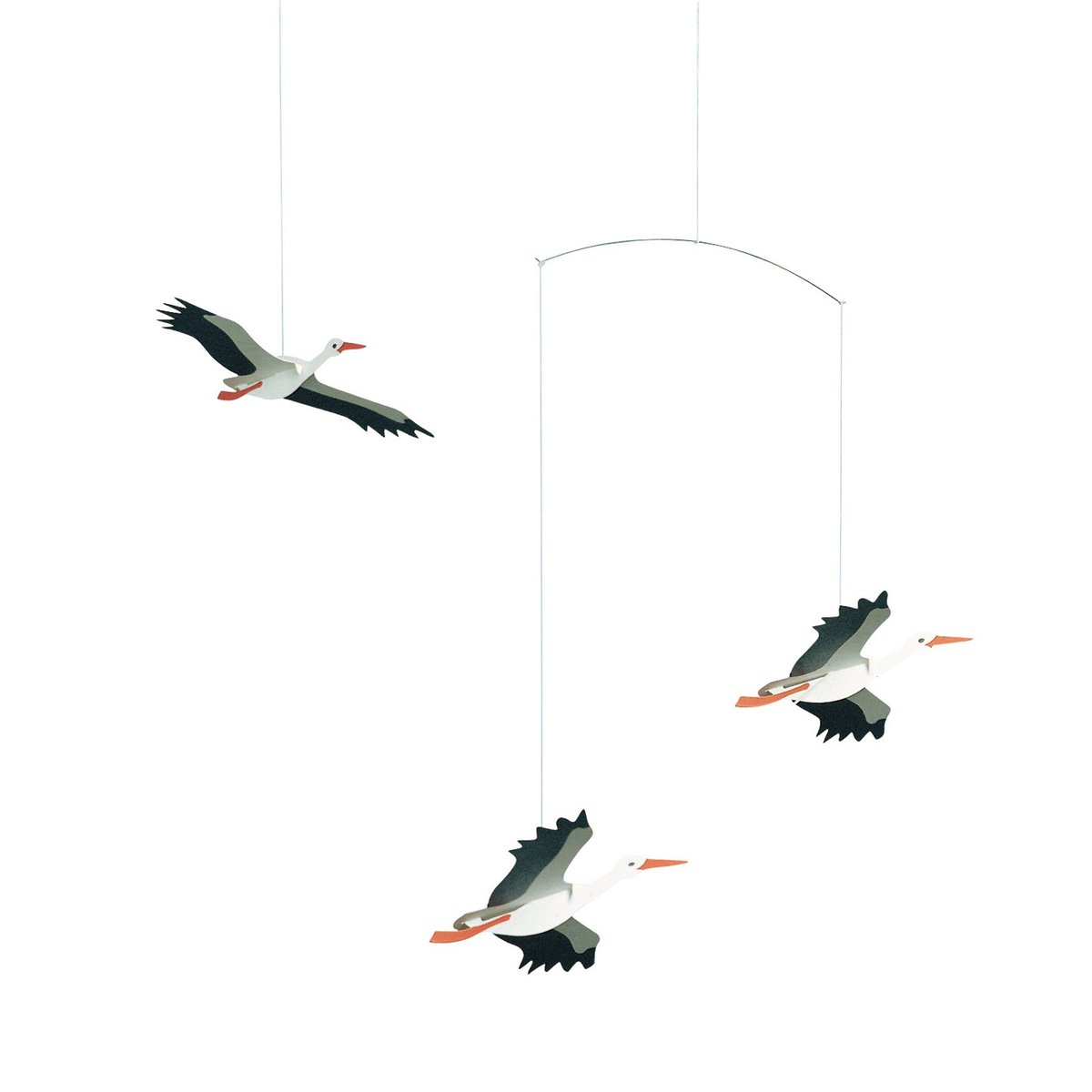 Flensted Mobiles Lucky storks Mobile Multi