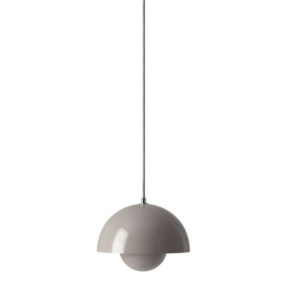 &Tradition FlowerPot VP1 pendant grey-beige