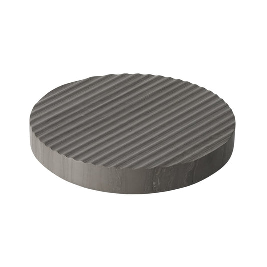 Muuto Groove coaster marble grey small