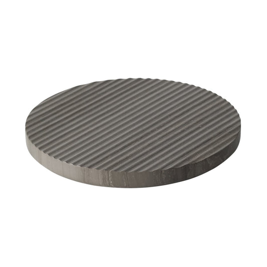 Muuto Groove coaster marble grey large