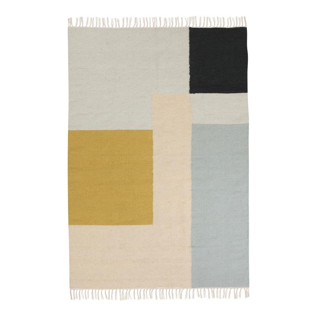 ferm LIVING Kelim matta 140x200 cm squares