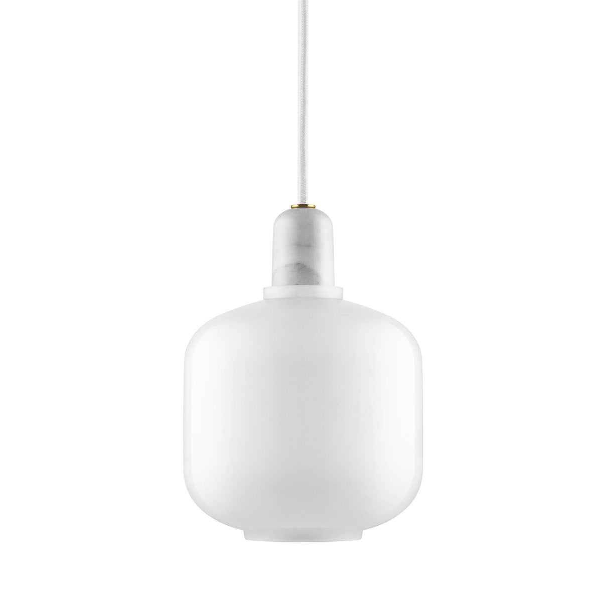 Normann Copenhagen Amp Pendelleuchte klein Weiß