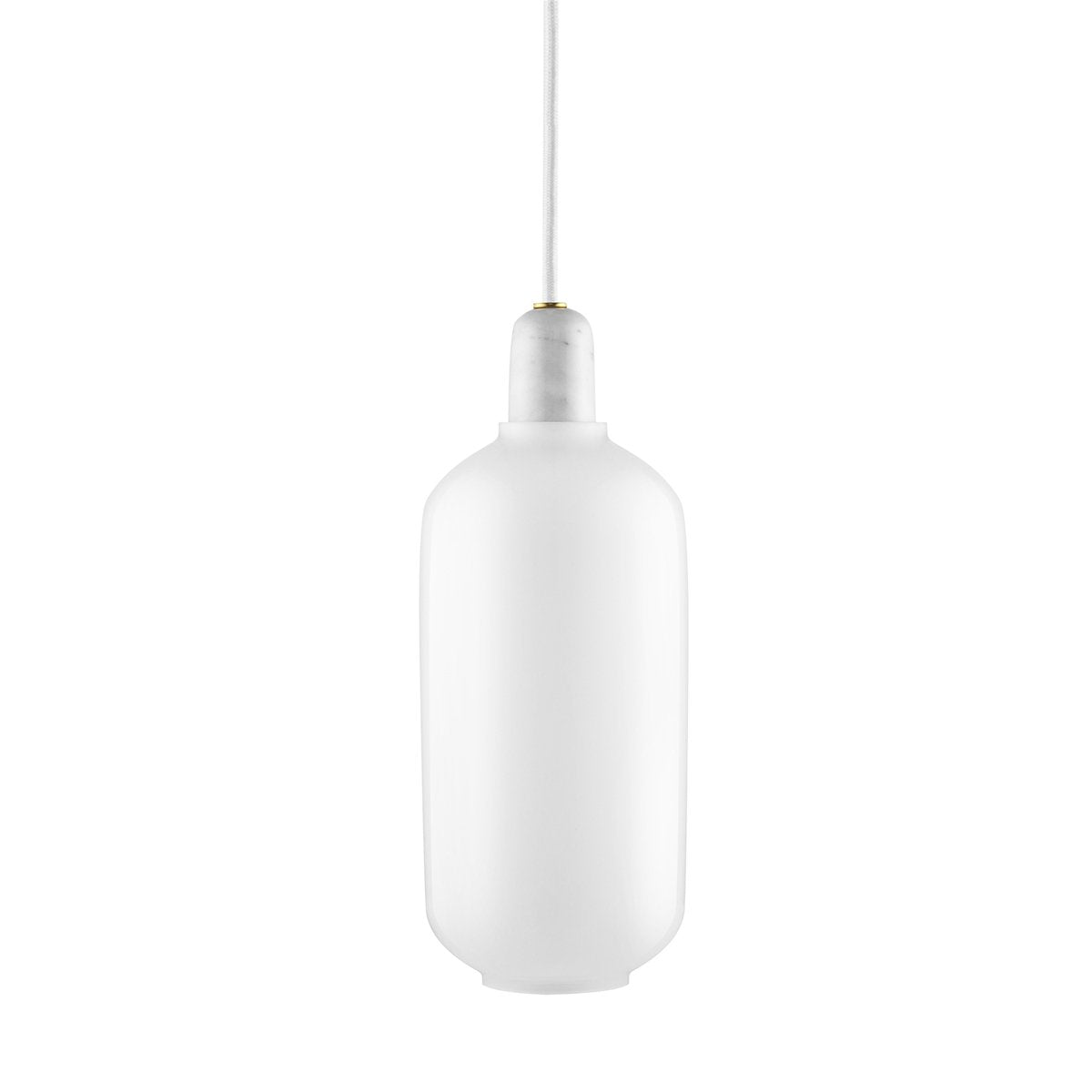 Normann Copenhagen Amp Pendelleuchte groß Weiß