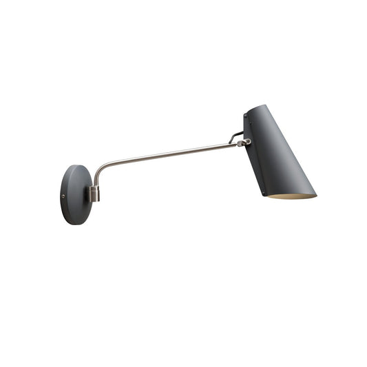 Northern Birdy wall lamp Grey-metallic