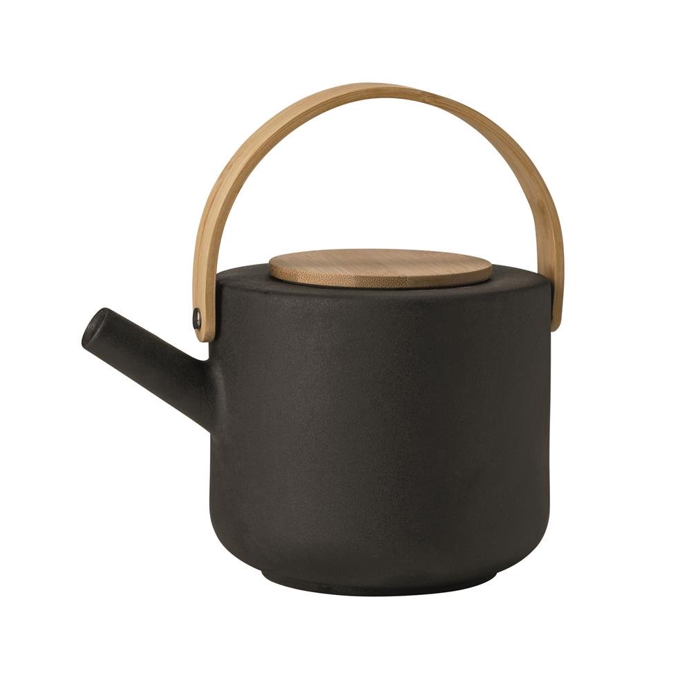 Stelton Theo Teekanne Schwarz