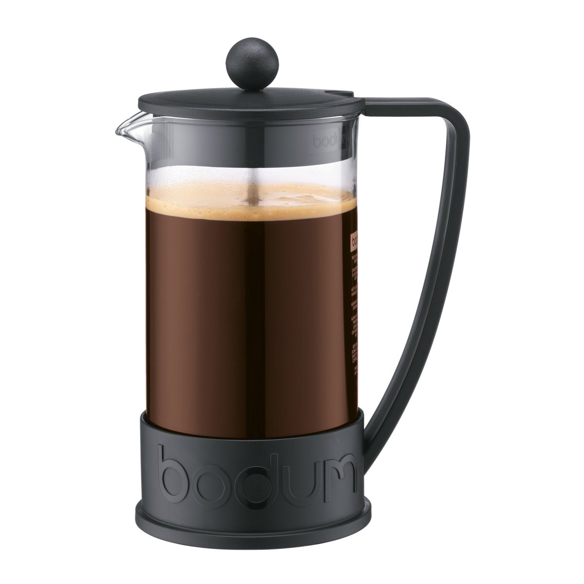 Bodum Brazil coffee press black 8 cups