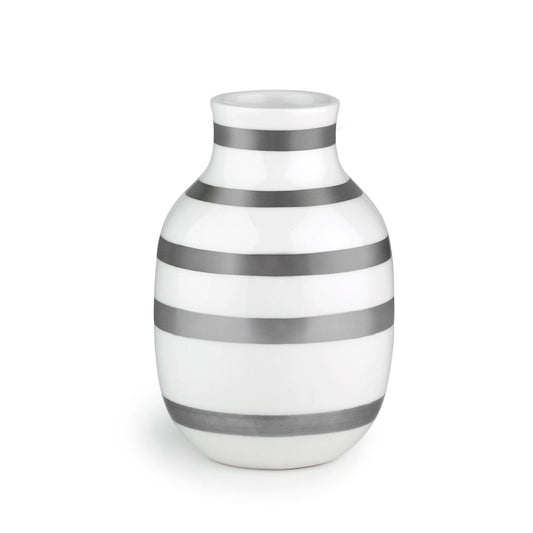 Kähler Omaggio Vase silber Klein