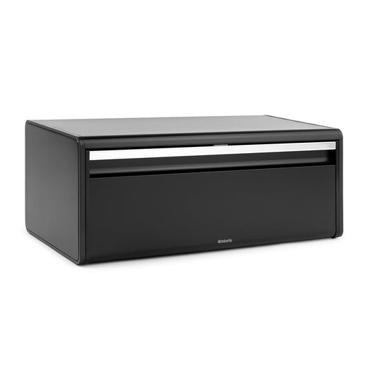 Brabantia Fall Front bread bin matte black