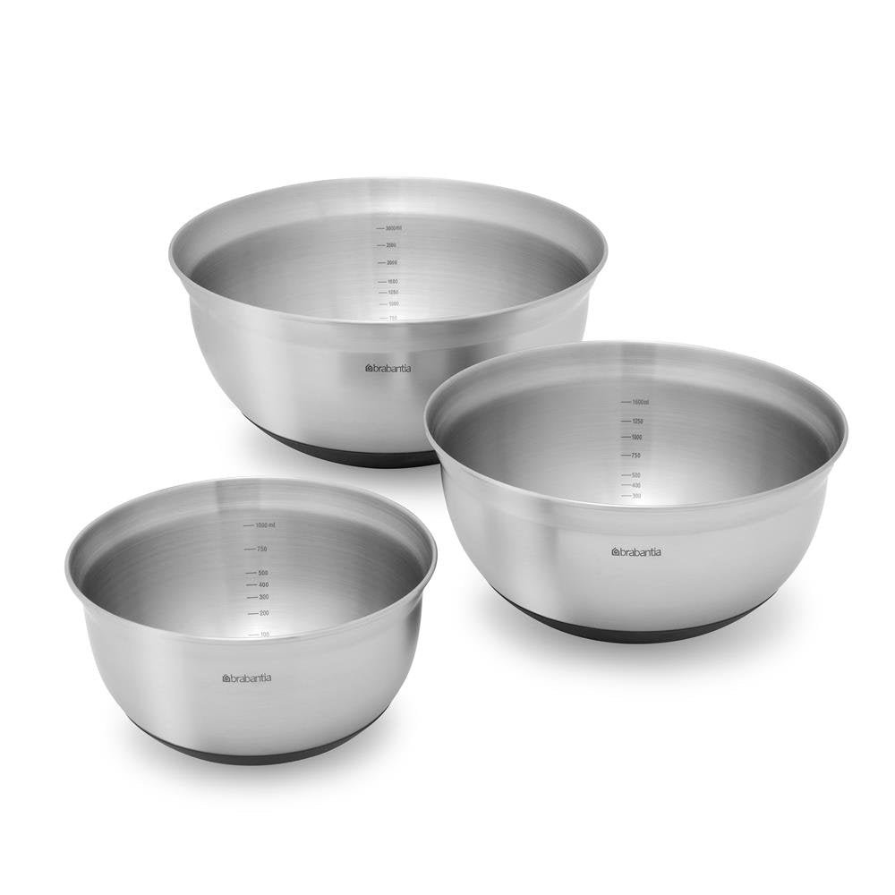 Brabantia Brabantia mixing bowl 3-pack 3-pack