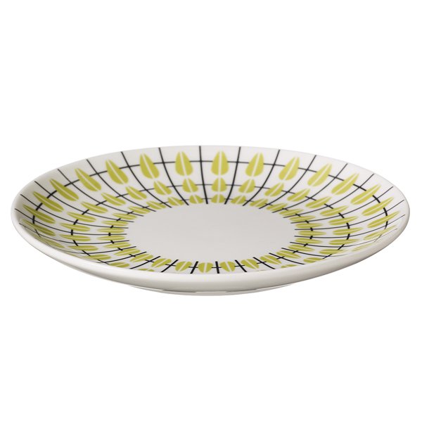 Superliving Olivia plate white-lime