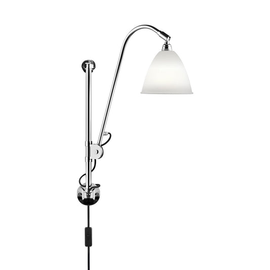 GUBI Bestlite BL5 wall lamp bone china-chrome