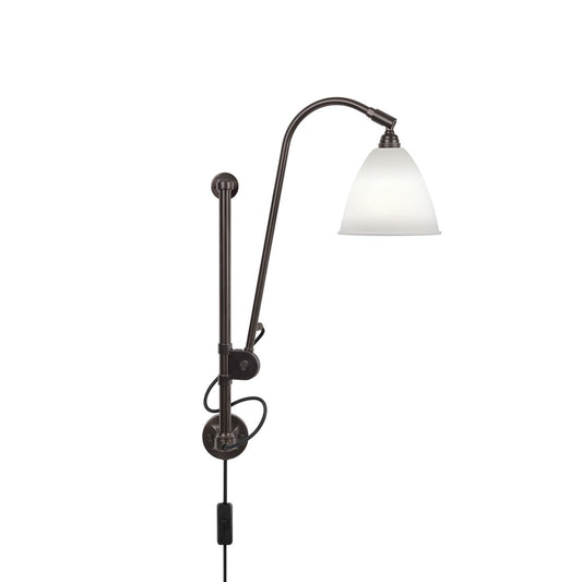 GUBI Bestlite BL5 wall lamp bone china-black