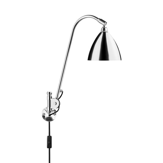 GUBI Bestlite BL6 vägglampa Krom