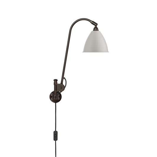 GUBI Bestlite BL6 vägglampa classic white-svart