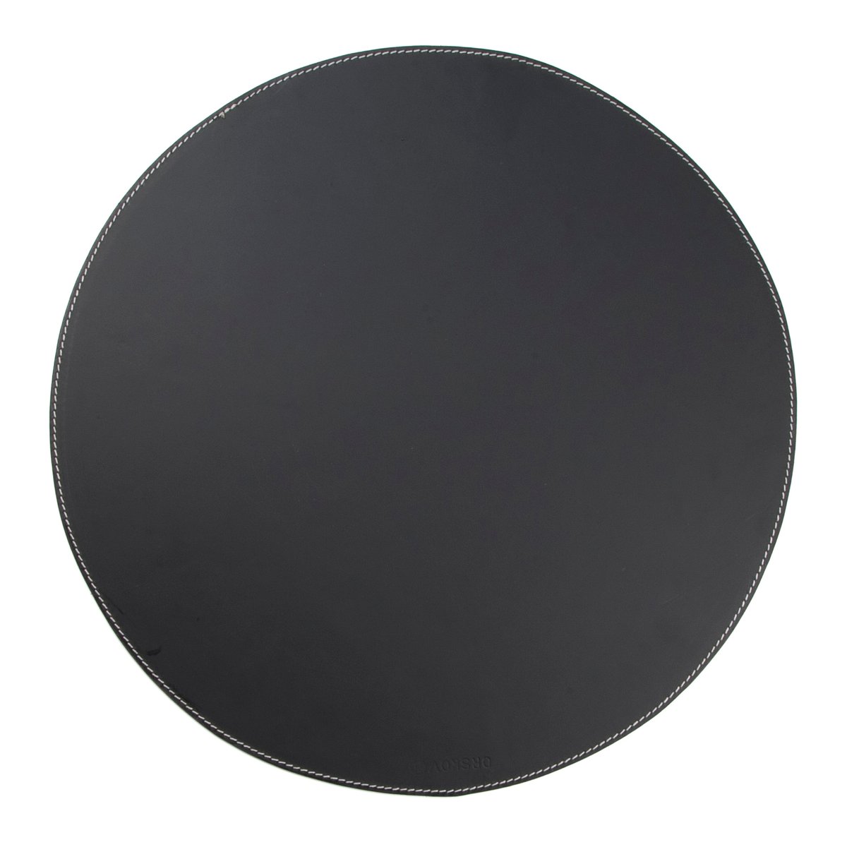 Ørskov Ørskov placemat leather round black