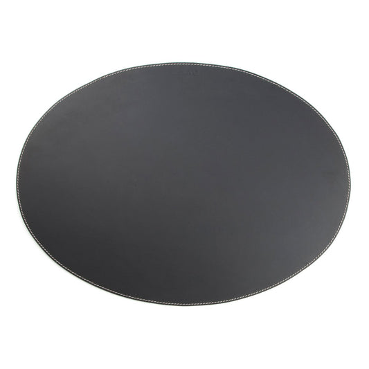 Ørskov Ørskov Platzdecke Leder oval Schwarz